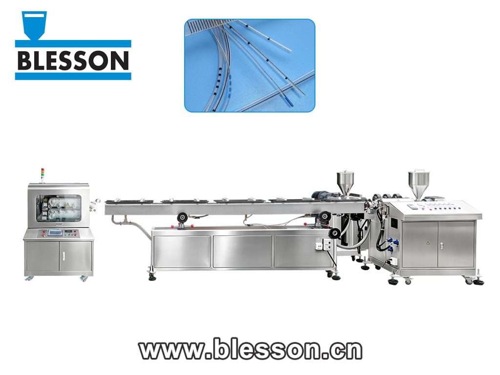 ब्लेसन | Medical Anesthesia Tube Extrusion Line | Precision Medical Tubing